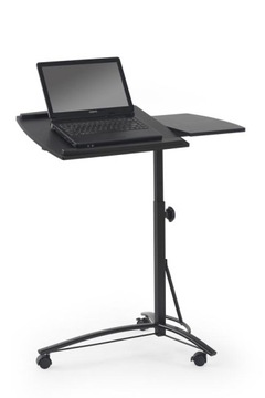 B14 stolik na laptopa czarny Halmar