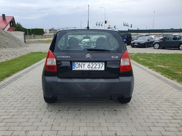 Citroen C2 1.1 i 61KM 2007 Citroen C2 1.1 Benzyna 60KM Wspomaganie Alu Felgi, zdjęcie 7