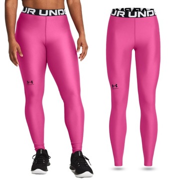 LEGGINSY SPORTOWE DAMSKIE UNDER ARMOUR TERMOAKTYWNE TRENINGOWE 1383559