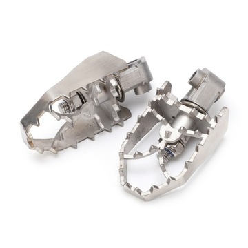 2 шт., замена педали подставки для ног мотоцикла из нержавеющей стали