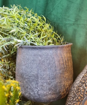 OSŁONKA CERAMICZNA ANTRACYT SZARA FI15 CM