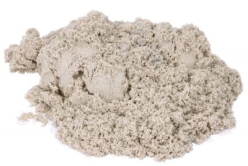 КИНЕТИЧЕСКИЙ ПЕСОК 3кг ФОРМЫ ДЛЯ ПЕСОЧНИЦЫ Натуральный