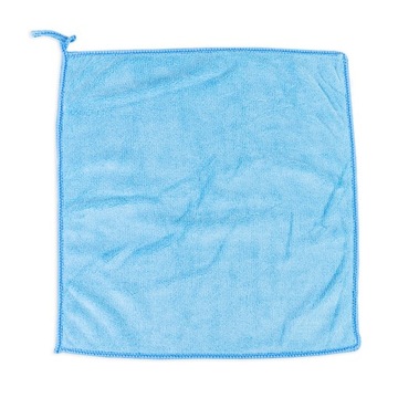 Быстросохнущее полотенце из микрофибры 30х30 см синее.