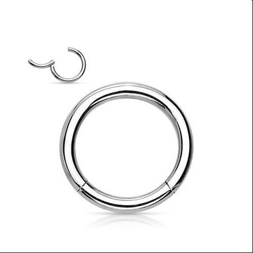 Сегментная серьга-кольцо CLICKER - TYTAN G23 - 1,6/8