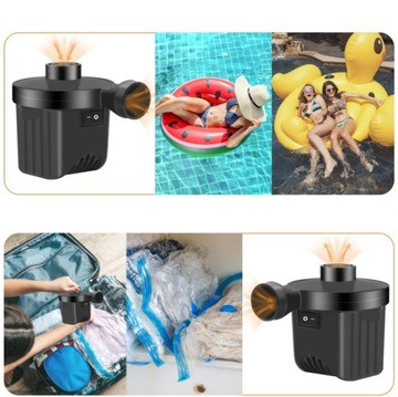 ELEKTRYCZNA POMPKA DO MATERACA + 3x KOŃCÓWKI EU