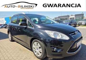 Ford C-MAX II Minivan 1.0 EcoBoost 125KM 2014 Ford Grand C-MAX 1.0B-Nowy Silnik 125KM Grz.SzybaFotele KameraParkasist Fa
