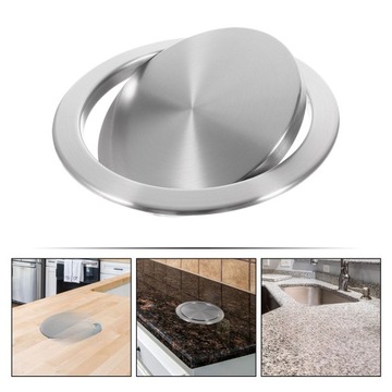 POKRYWY NA KOSZE NA ŚMIECI OKRĄGŁE POKRYWY NA ŚMIECI AKCESORIA DO WPUSZCZAN