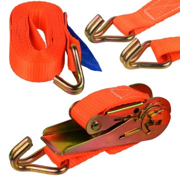 РЕМЕНЬ ТРАНСПОРТНЫЙ С ТРЕЩОТКОЙ 5м 1Т 25мм G02385 GEKO