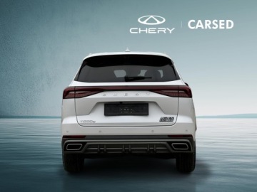 Chery Tiggo 8 SUV PHEV 1.5 T-GDI DHE 279KM 2025 Chery Tiggo 8 PHEV Pearl white, zdjęcie 3