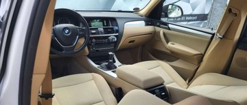 BMW X3 F25 SUV 2.0 18d 150KM 2014 BMW X3 2.0 150 KM Navi Ksenon bezwypadkowa Gwarancja oplacona 2.0 Diesel, zdjęcie 14