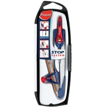Cyrkiel STOP SYSTEM z ołówkiem 196510 MAPED