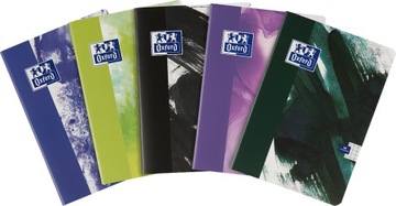 ZESZYT A5 60K KRATKA OXFORD PAINT 400170245 - MIX KOLORÓW