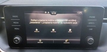 Skoda Scala Hatchback 1.5 TSI 150KM 2022 Skoda Scala 1,5 TSI 150kM DSG Style Salon Polska F.Vat 23 1.5 Benzyna, zdjęcie 17