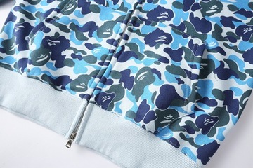 BAPE Odzież Wierzchnia Moda Street Tide Casual Bawełniana Bluza Kardigan