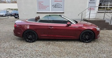 Audi A5 F5 Cabrio 2.0 TFSI 252KM 2018 Audi A5 Cabrio 2,0 benzyna 252 KM Quattro NAVI Full LED zarejestrowany 2.0, zdjęcie 12