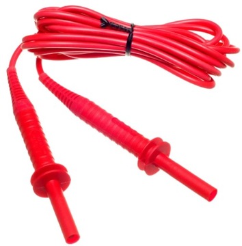 SONEL 5 м красный кабель 5 кВ (штекер типа «банан»)