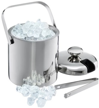 ВЕДРО ДЛЯ ЛЬДА ВЕДРО ДЛЯ ЛЬДА СТАЛЬ + ЩИПЦЫ