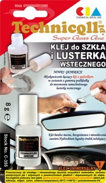 Klej do szkła i lusterka wstecznego C-355 Technicq