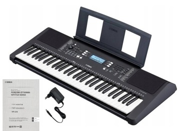 YAMAHA PSR-E373 KEYBOARD DYNAMICZNA KLAWIATURA ORGANY 61 KLAWISZY DO NAUKI