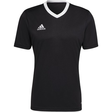 ADIDAS Koszulka Męska T-Shirt ENTRADA 22 Sportowa Logo Czarna r.XL