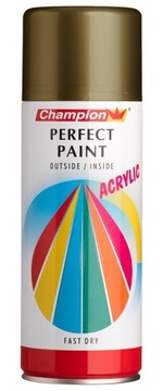 FARBA SPRAY RAL1036 CHAMPION PERFECT PAINT złota