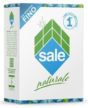 Sól sycylijska drobna Rombo Fino 1kg Italkali