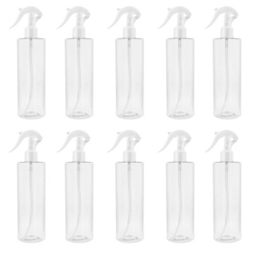 BUTELKA Z ATOMIZEREM ROZPYLACZ SPRYSKIWACZ 300ml TRANSPARENTNA ZESTAW 10SZT
