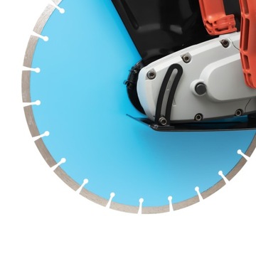 Цельная электропила мощностью 3000 Вт для влажного и сухого бетона.