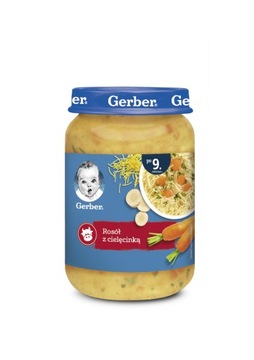GERBER zupka rosół z cielęcinką 190g