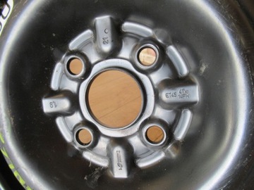KOLO DOJEZDOVÉ 115/70/14 ET45 TOYOTA YARIS I 99/05