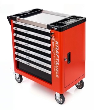 ИНСТРУМЕНТАЛЬНЫЙ ШКАФ ДЛЯ МАСТЕРСКОЙ ТЕЛЕЖКА С ОБОРУДОВАНИЕМ, СТАБИЛЬНАЯ, 258 ЭЛЕМЕНТОВ