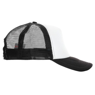 Кепка мужская сетка, белая, черная, качество PROMOSTARS NET