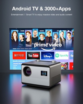 BlitzWolf BW-V7 WiFi 1080P HDMI Netflix ПРОЕКТОР