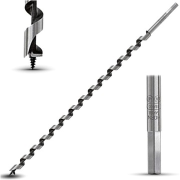 WIERTŁO do DREWNA Świder 18x600mm Śrubowe ŚWIDROWE