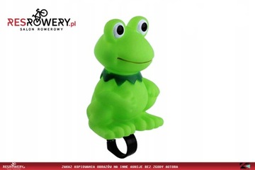 ЗВОНОК ДИНАМИК ТРУБА ДЕТСКИЙ ВЕЛОСИПЕД ЛЯГУШКА