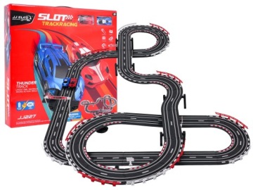Autodráha Závodní Track Sport Délka trati 553 cm Ovladače 3 úrovně