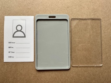 Держатель Вертикальный Чехол для удостоверений личности, набор из 2 шт.