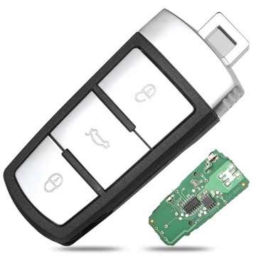ПОЛНЫЙ КЛЮЧ С ЭЛЕКТРОНИКОЙ VW PASSAT B6 B7 CC 3C0959752BA чип ID48
