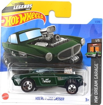 HOT WHEELS VOLVO P1800 GASSER HW DREAM GARAGE 2023