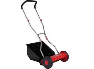 FAWORYT Kosiarka RĘCZNA Bębnowa 38 cm Z KOSZEM 18l