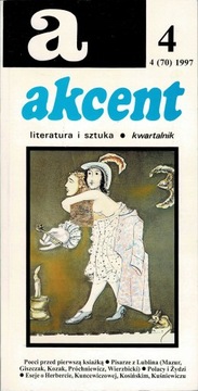Akcent 4 (70) 1997 Alina Kochańczyk Lidia Dziedzic