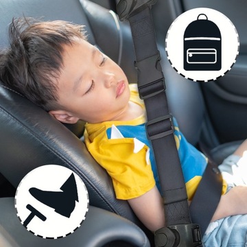 SMART KID BELT Автомобильный ремень вместо автокресла и подушки Одобрение CE