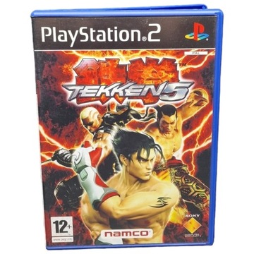 TEKKEN 5 Sony PlayStation 2 (PS2) wydanie premierowe , gra retro