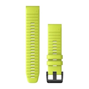 Garmin Pasek do zegarka QuickFit 22 - Żółty silikonowy, 010-12863-04