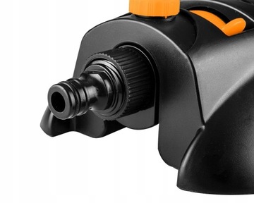 Осциллирующий разбрызгиватель, функция отключения форсунок, 20 форсунок, регулировка силы потока.