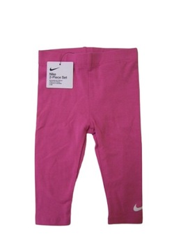 M8312 DZIEWCZĘCE BAWEŁNIANE LEGGINSY GETRY NIKE 68-74 cm