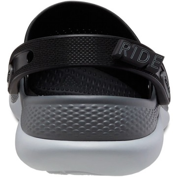 Chodaki Crocs LiteRide 360 Clog czarno-szare 206708 0DD 48-49