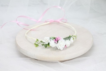 Венок для причастия, нежное украшение для волос ЦВЕТА