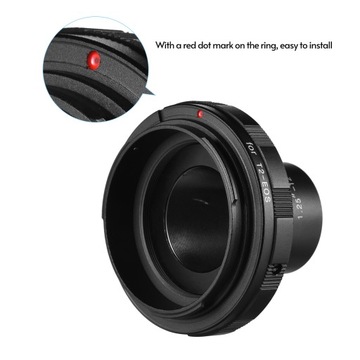Фотография переходного кольца Andoer 1.25-T2-EOS