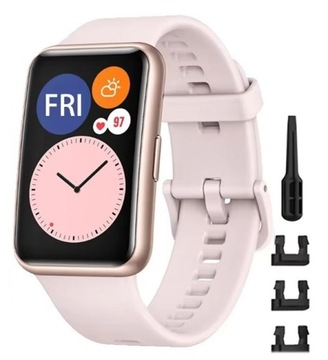 ZESTAW 3x PASEK SILIKONOWY DO HUAWEI WATCH FIT - KOLORY DO WYBORU